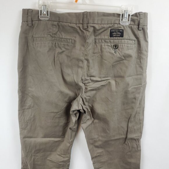 Banana Republic Gavin Mens Tan Khaki Dress Pants Sz 32x30 - Picture 6 of 13